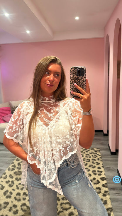 Boho Chic Lace Top Wit