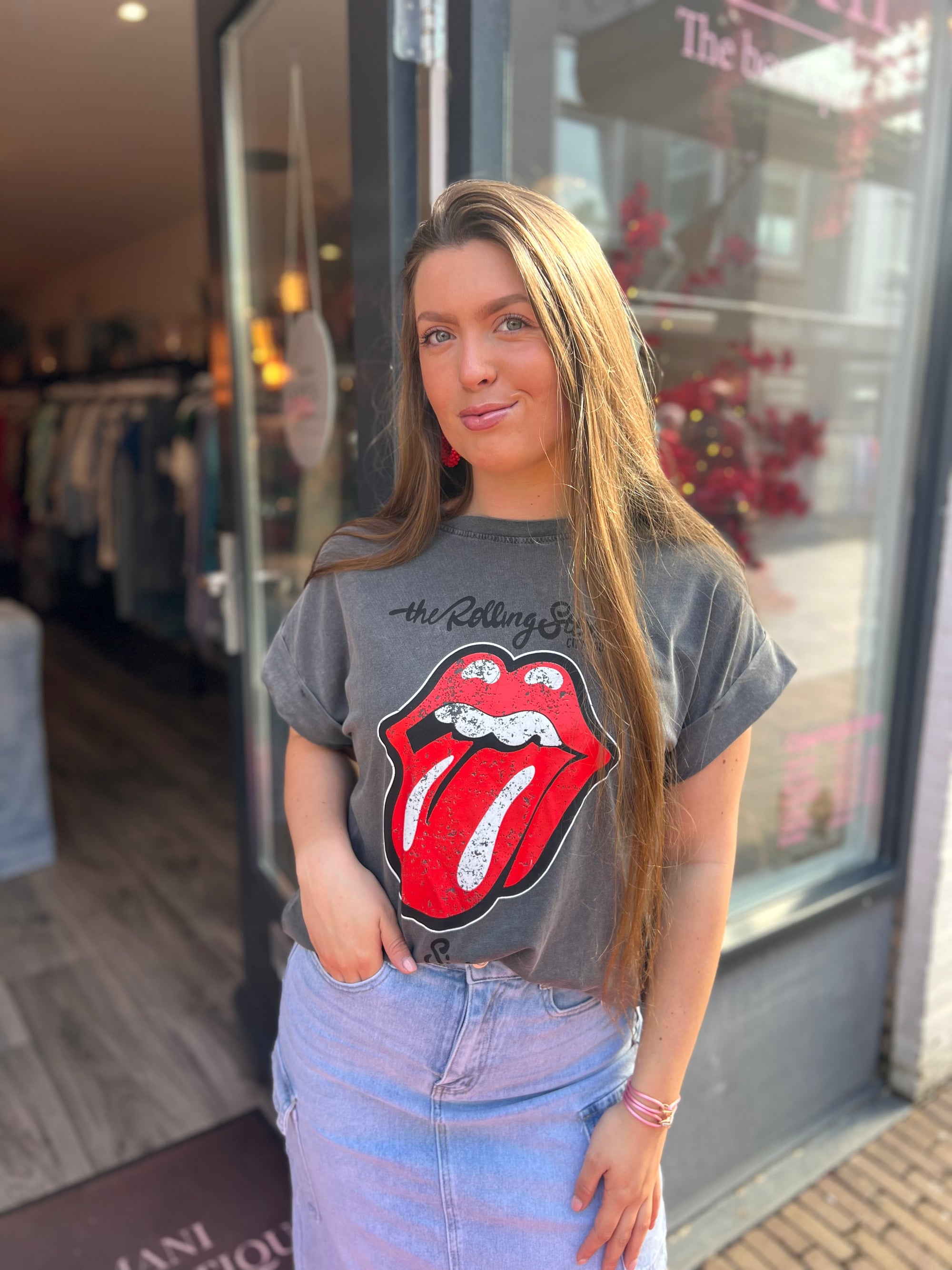 Rolling Stones T-Shirt Grey
