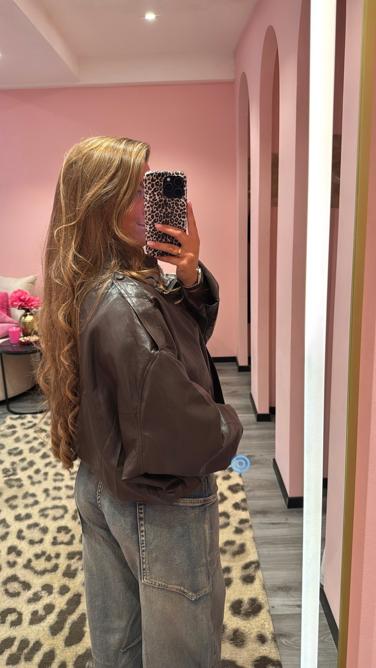 Leather Jacket Vivi Brown