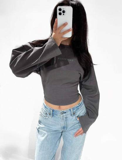 Redefined Top Grey ByMila