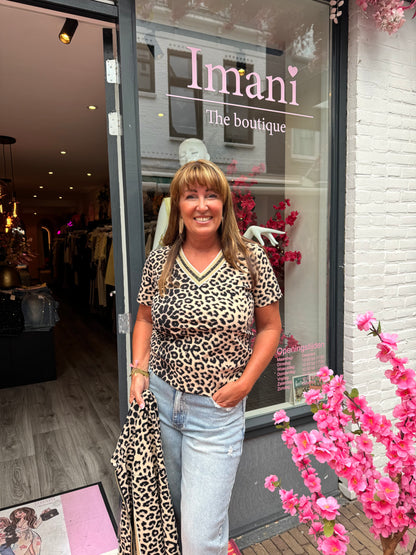 Ambika Travel T-Shirt Eunice Leopard