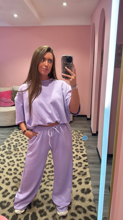Jogger Set Lila