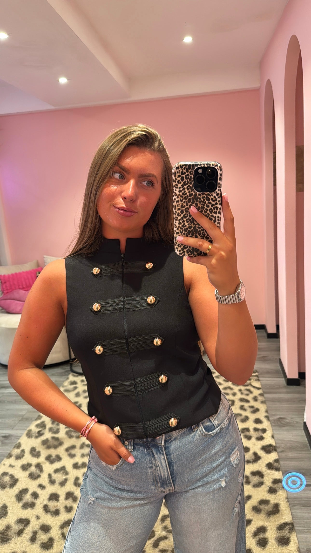 Top Madison Zwart