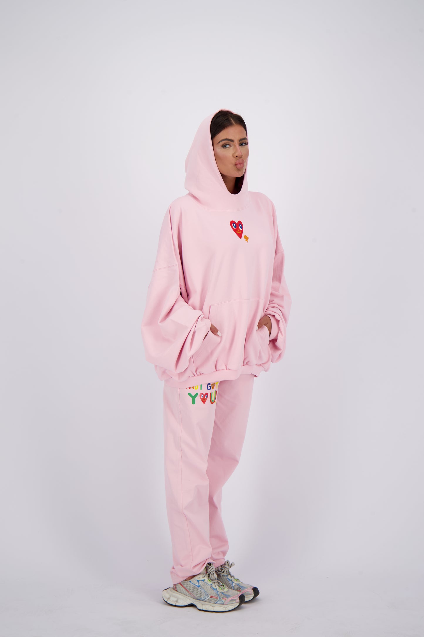 I Got you Jogger - Reinders - Baby Pink