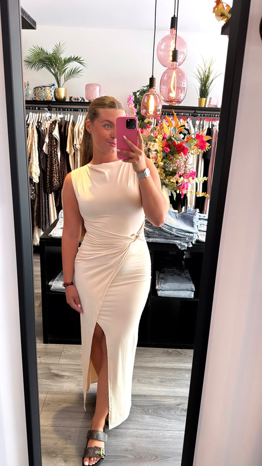 Jurk Stretchy Beige