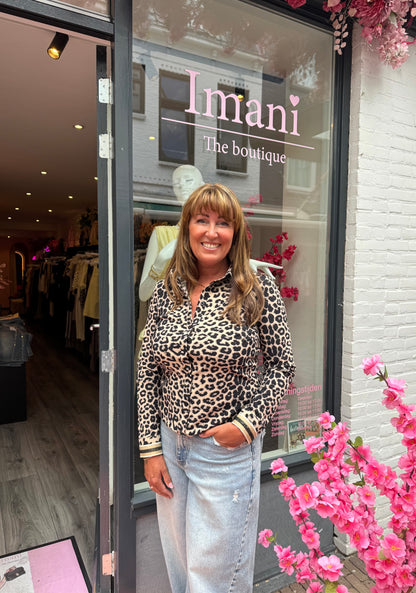 Ambika Travel Blouse Hollis Leopard