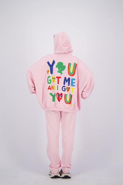 I Got you Hoodie - Reinders - Baby Pink