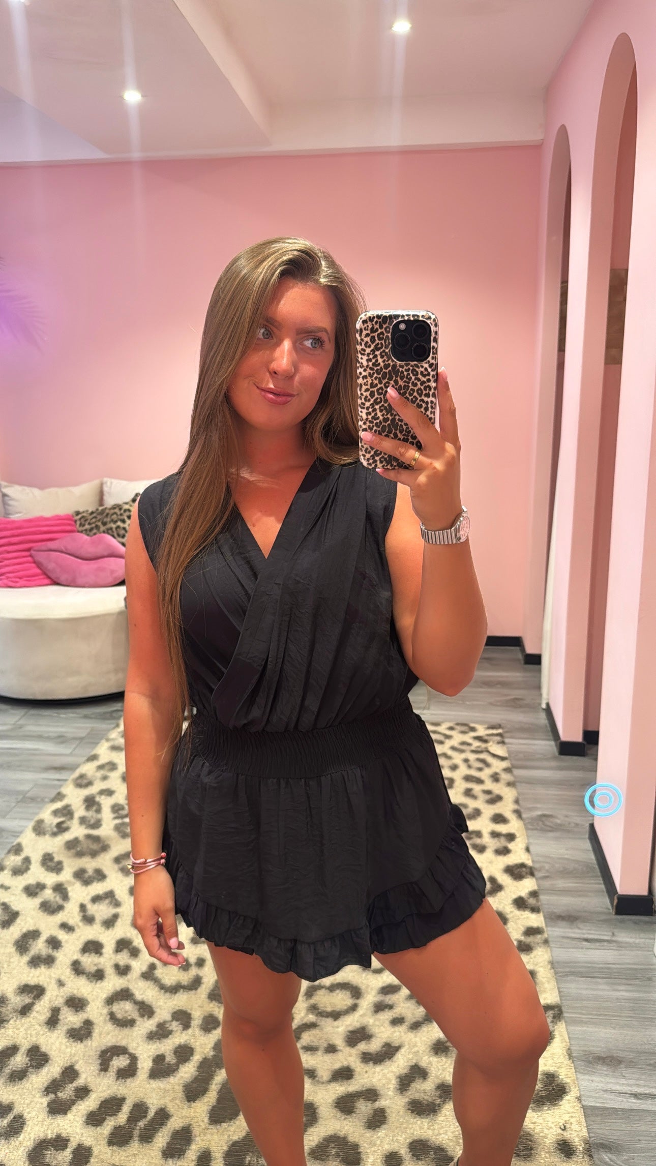 Loua Playsuit Zwart
