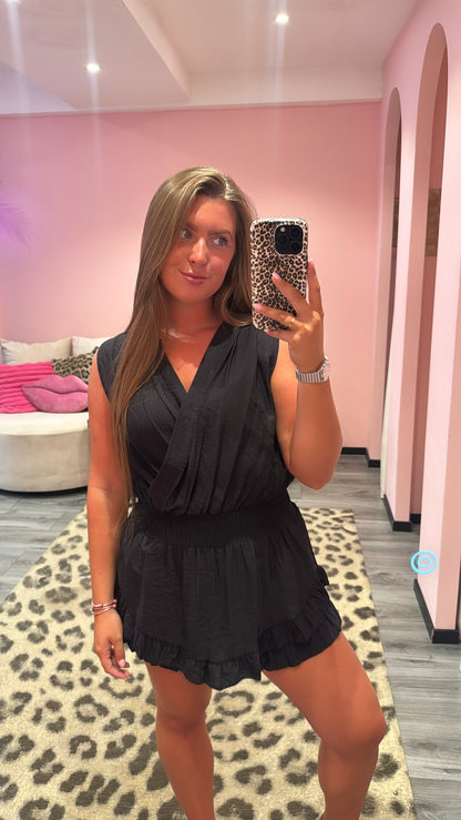 Loua Playsuit Zwart