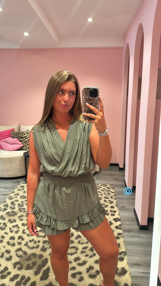 Loua Playsuit Army