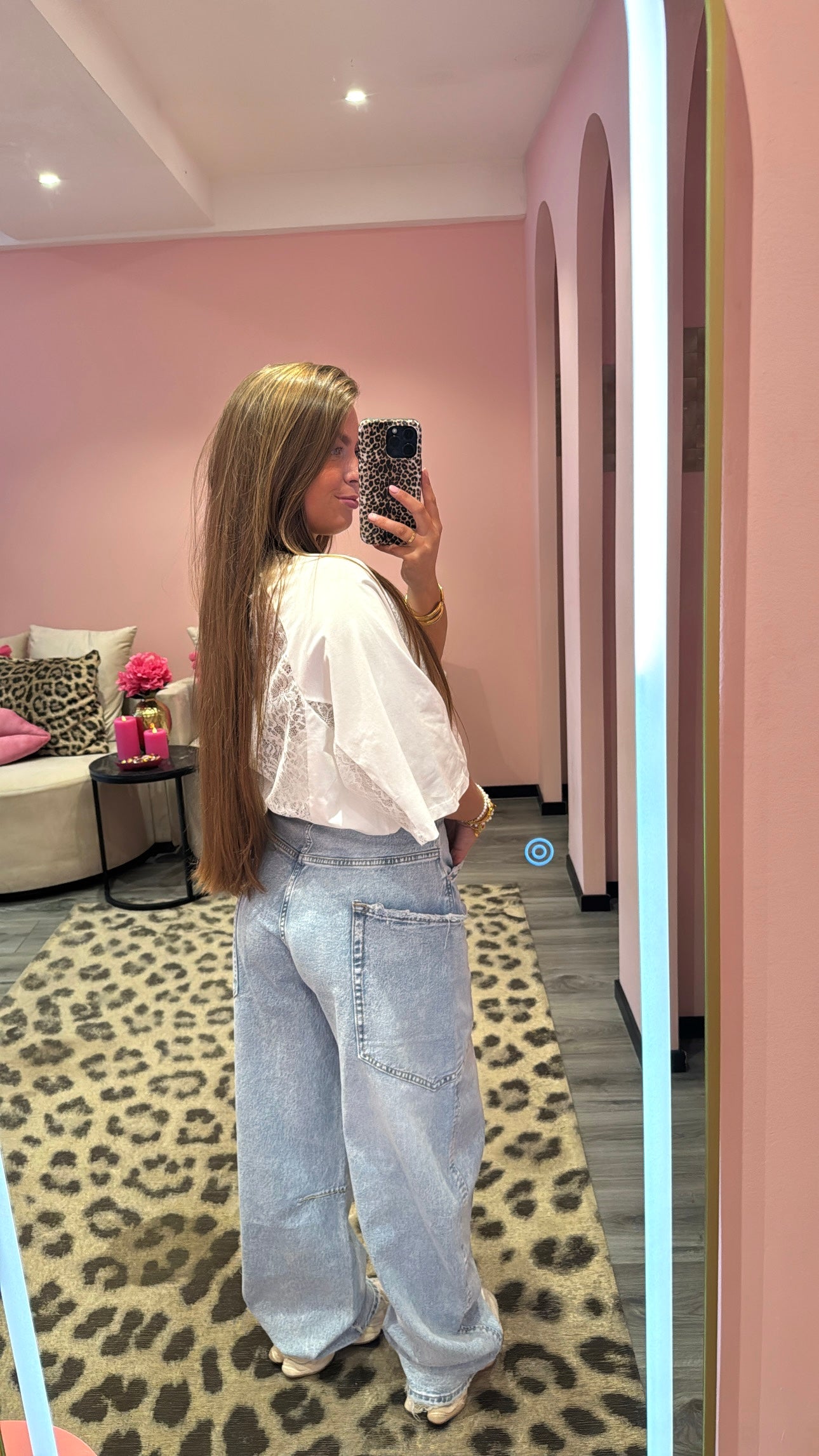 Queen Hearts Barrel/Balloon Jeans 3832-8