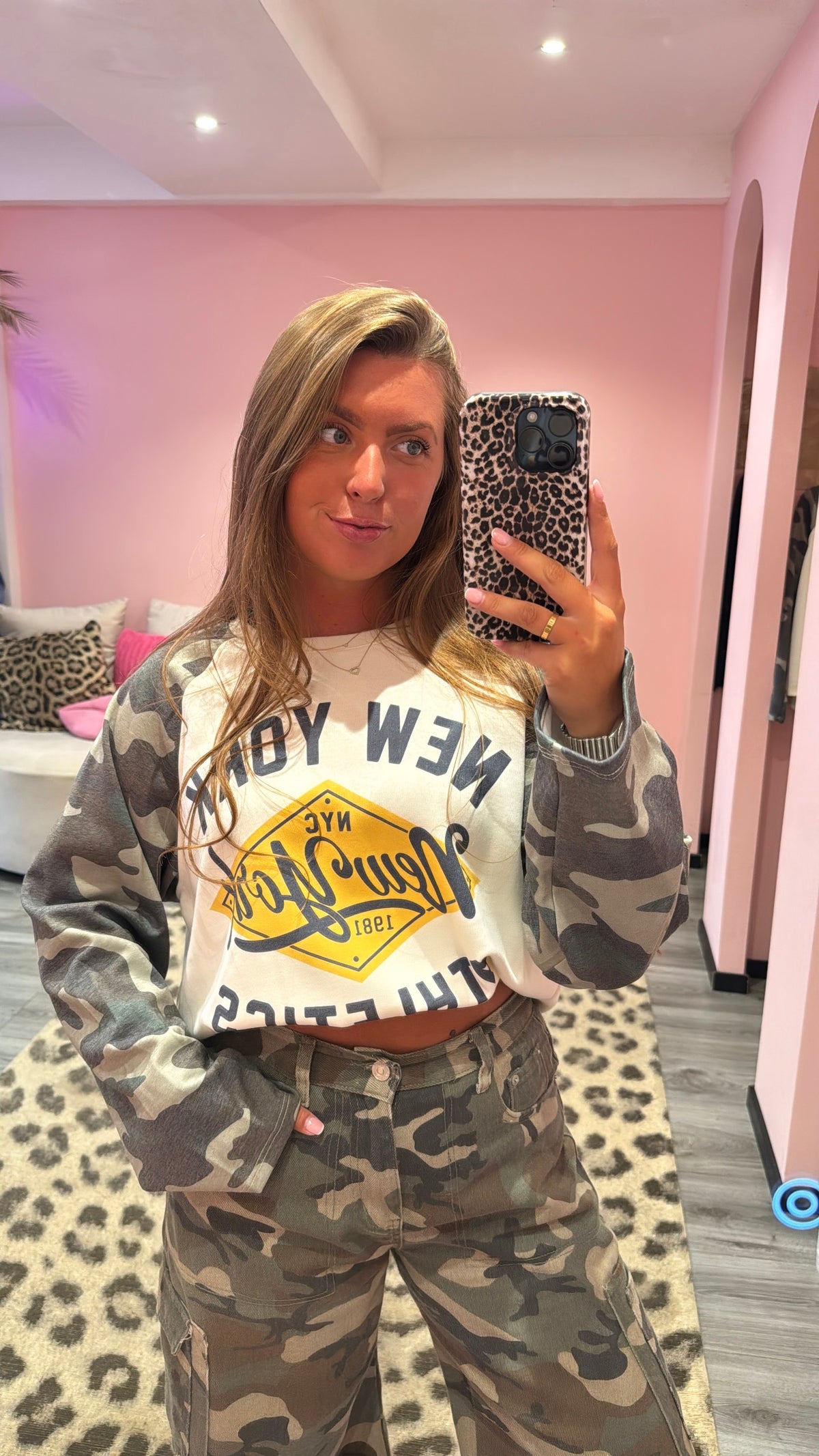 Camouflage Longsleeve New York