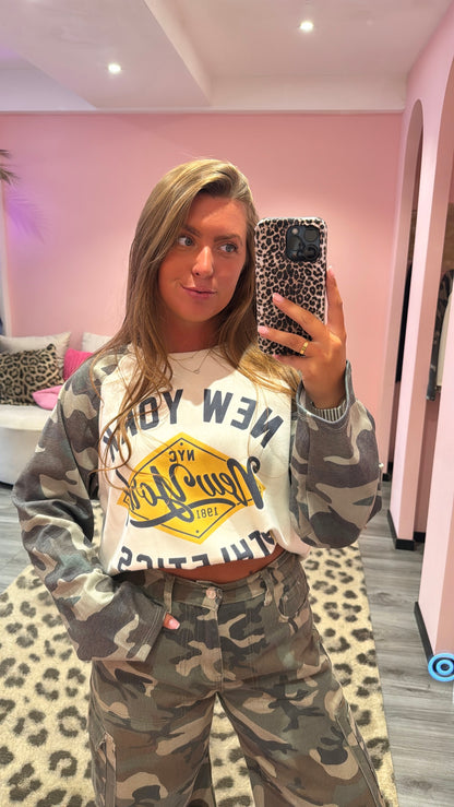 Camouflage Longsleeve New York