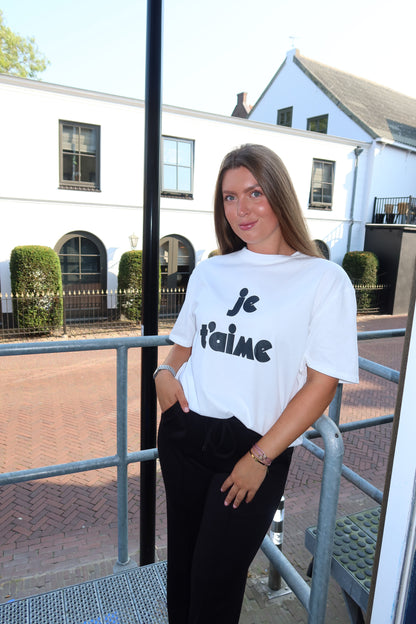 Ambika Je T’Aime T-Shirt Zwart