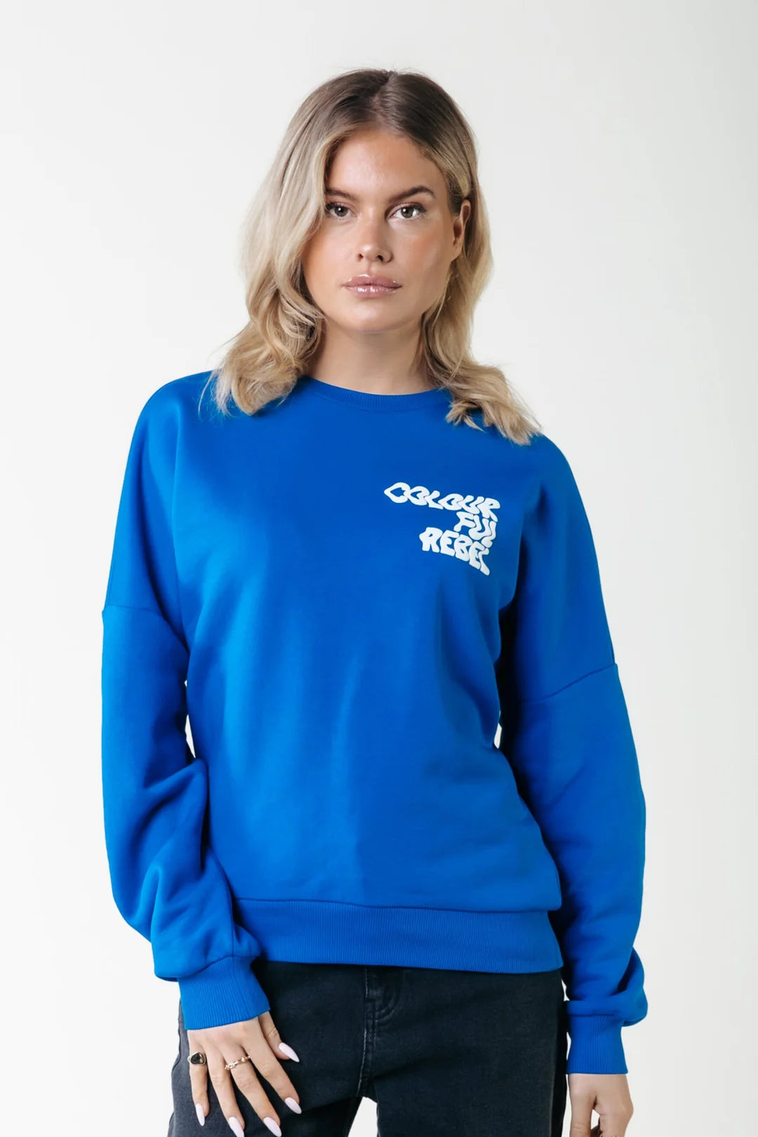 Colourful Rebel Wave Logo Sweater