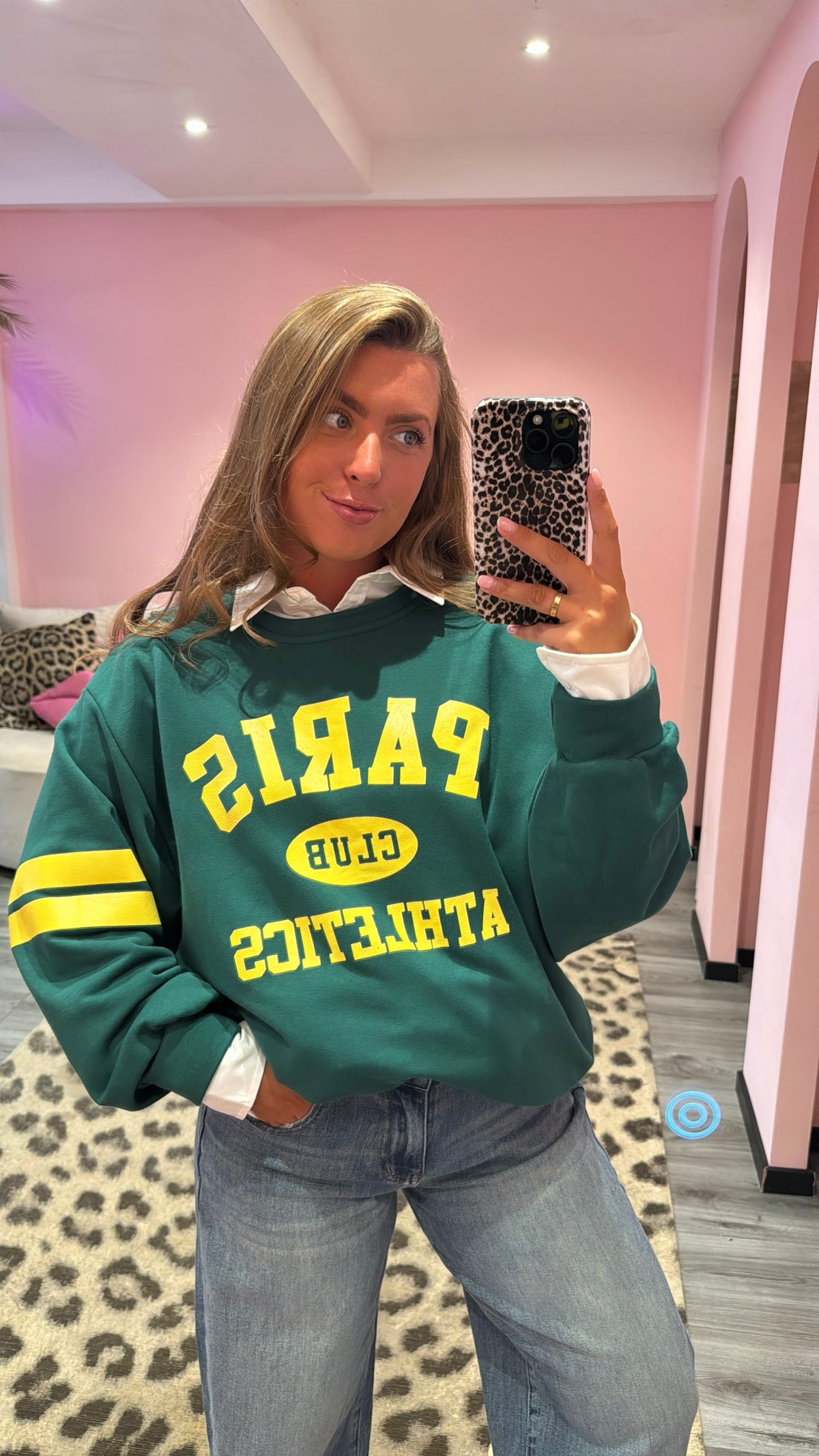 Paris Club Sweater Groen