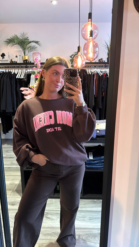 Mon Cherie Sweater Choco