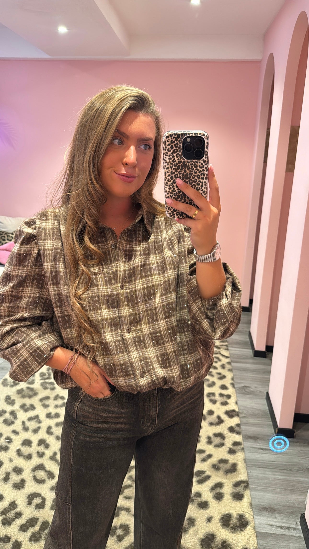 Blouse Fay Cropped Bruin