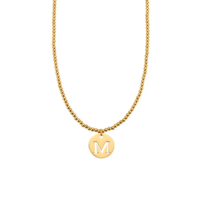 ByShir Ketting Met Letter Goud