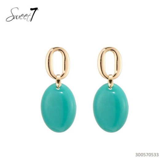 Earrings Lily Turquoise