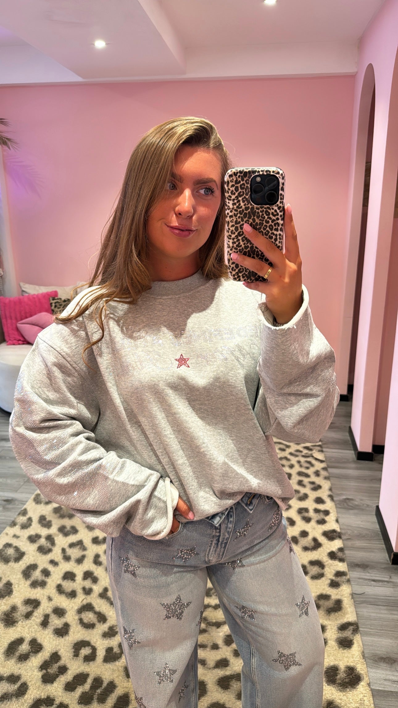 Redefined Star Longsleeve Grijs