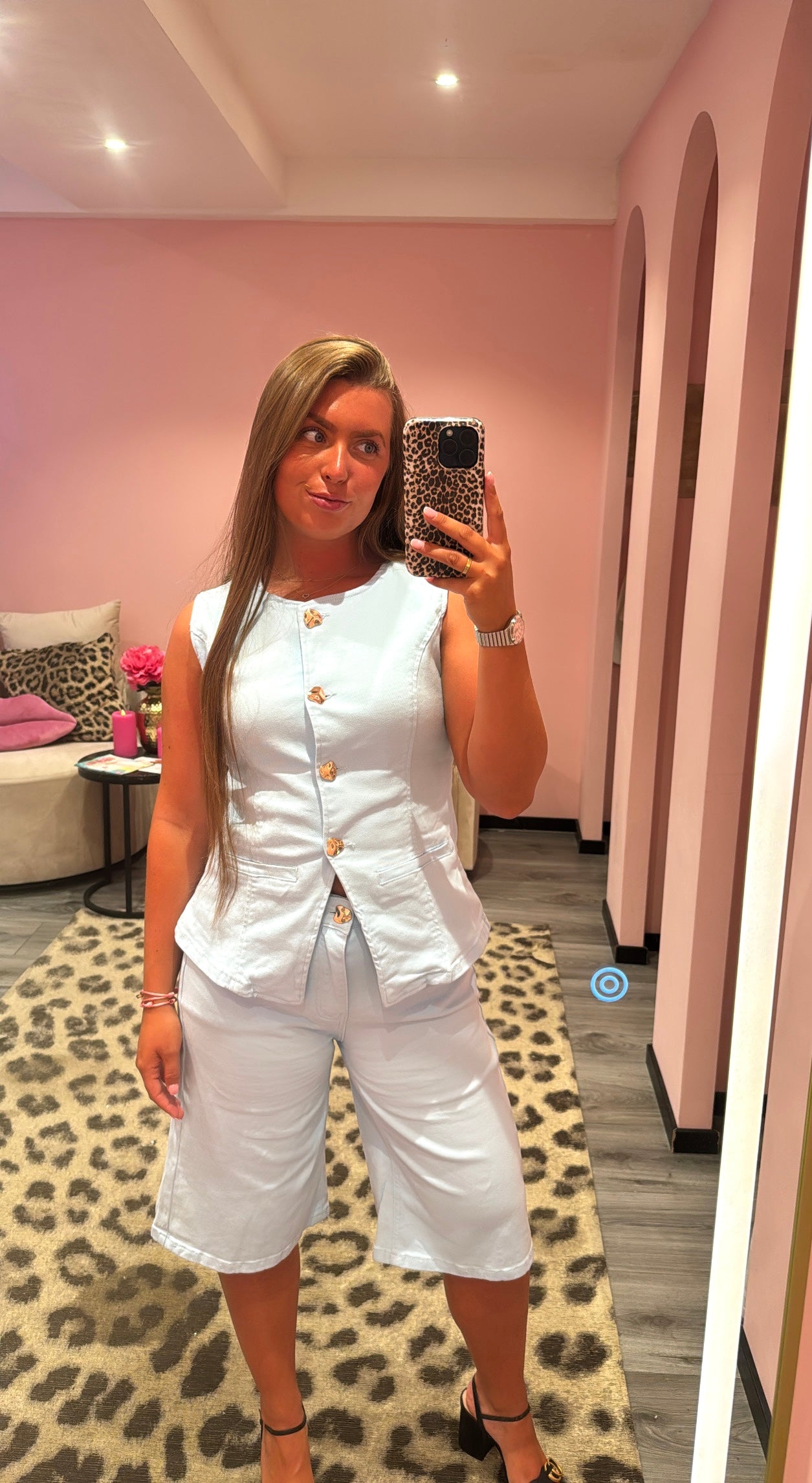 Monaco 2 Delige Set Licht Blauw
