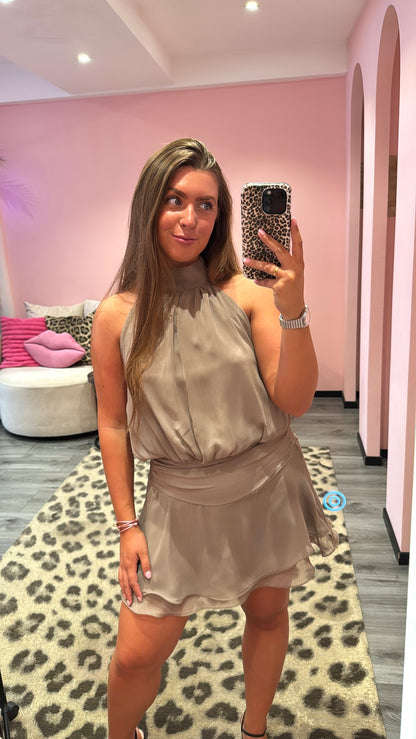 Chloé Playsuit Taupe