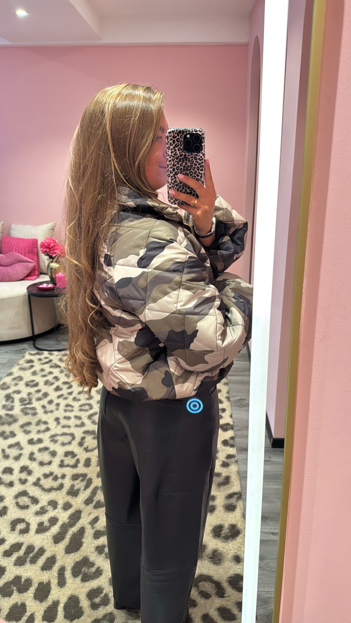 Luna Camo Puffer Jacket