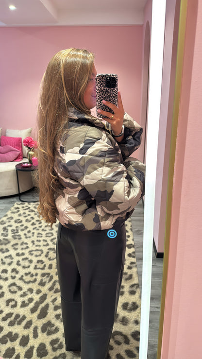 Luna Camo Puffer Jacket