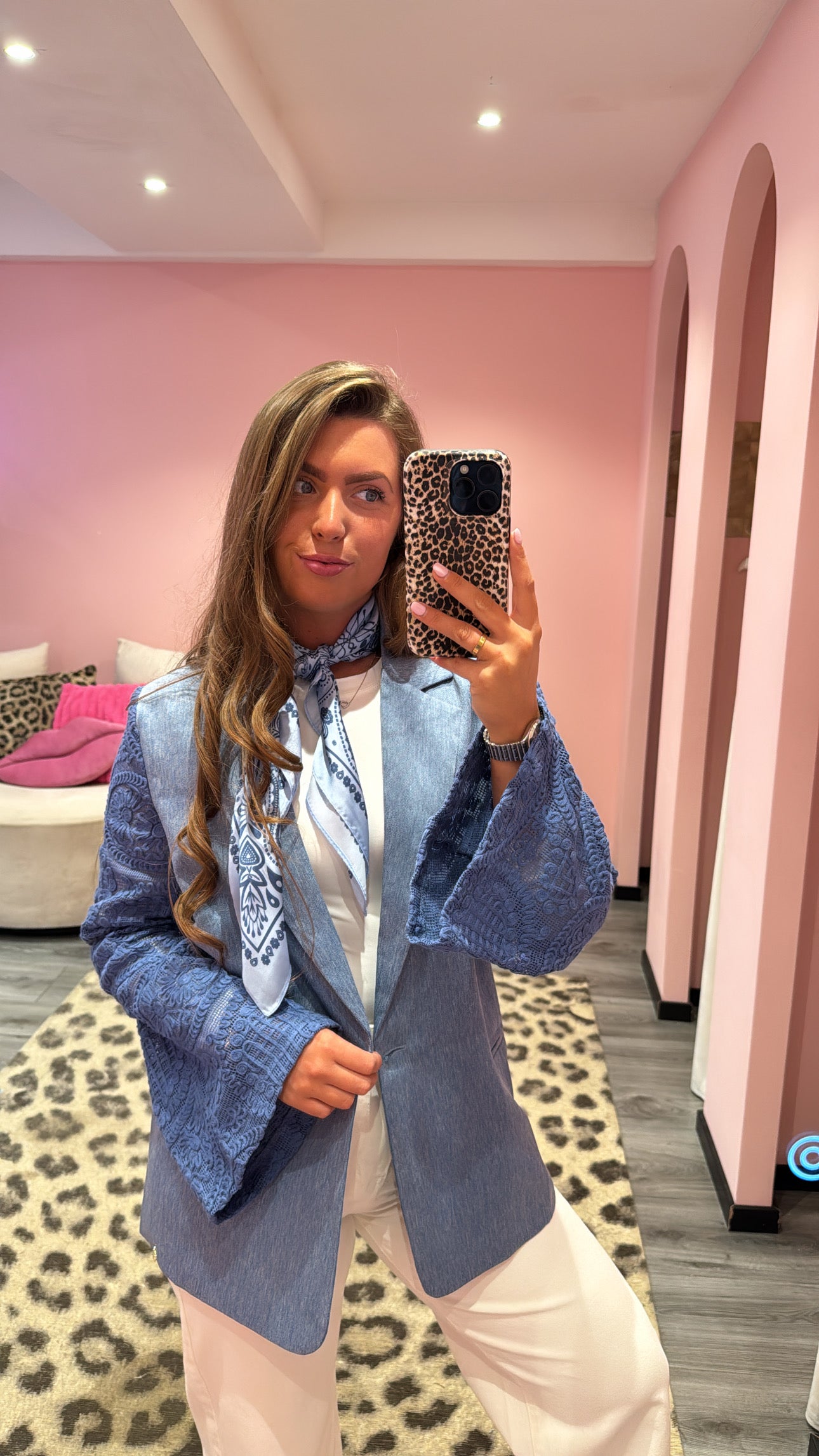 Ambika Denim Blazer Boho