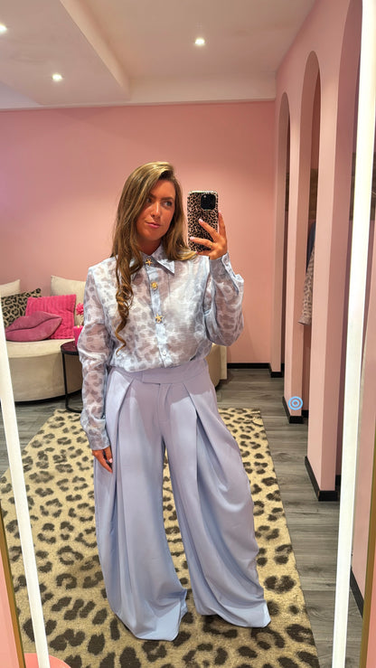 Ambika Pantalon Blauw