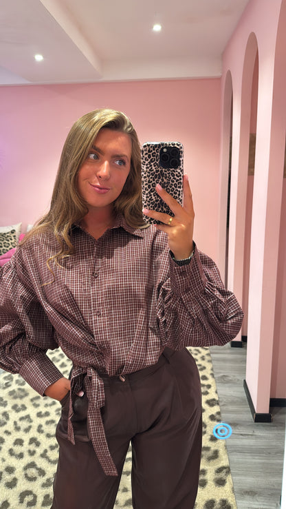 Ruby Blouse Bordeaux 9091