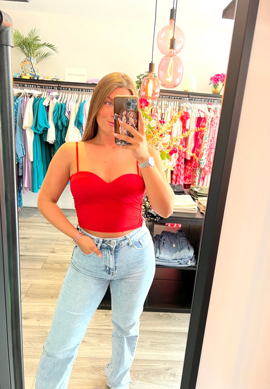 Top Giorgia Red