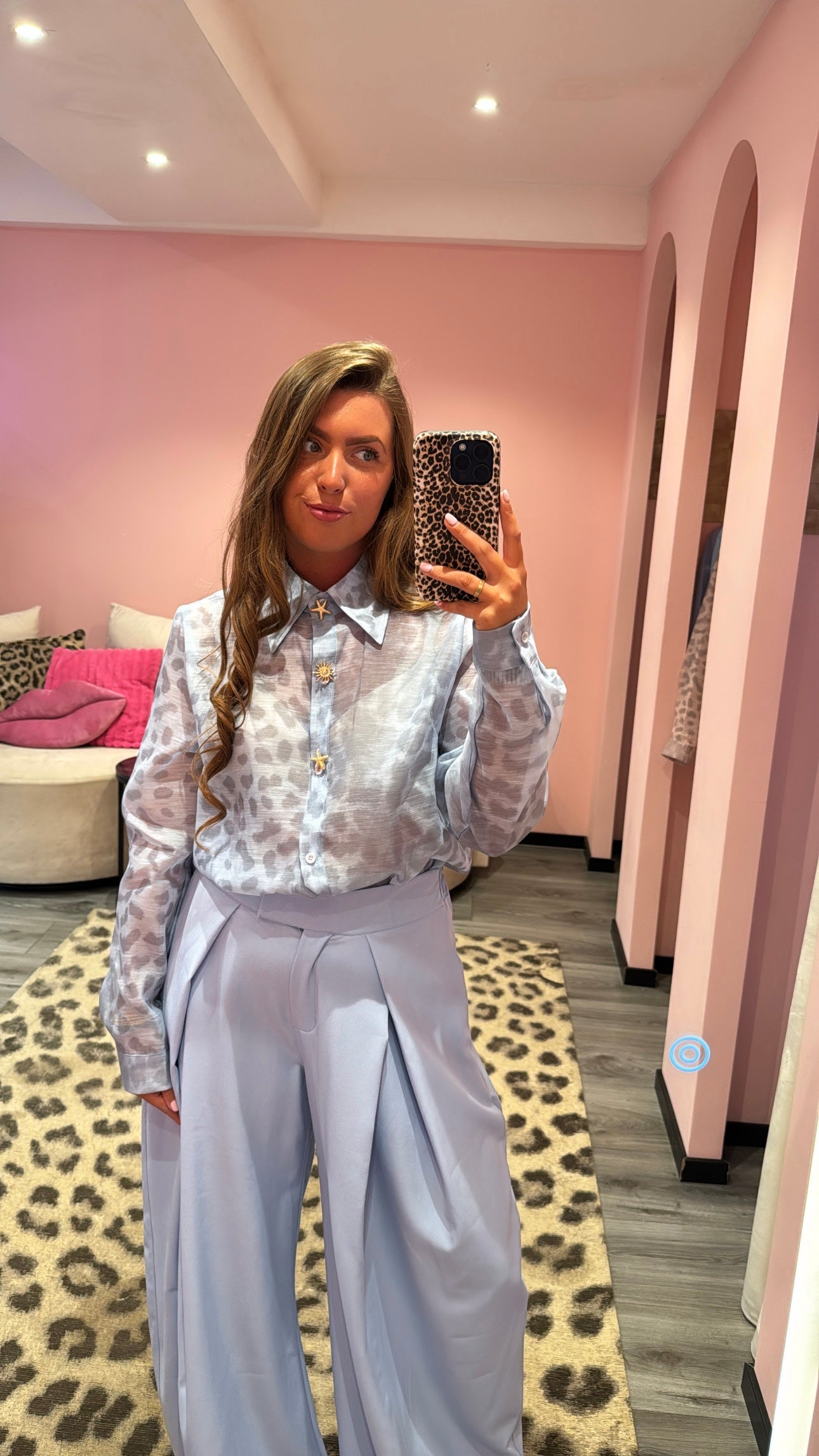 Ambika Pantalon Blauw