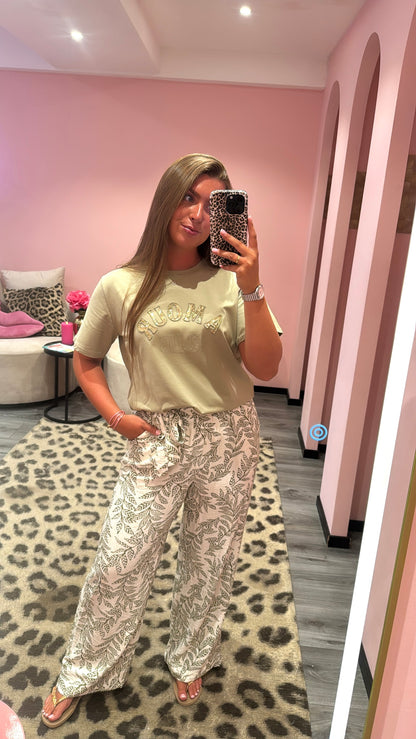 Milo Olive Pants
