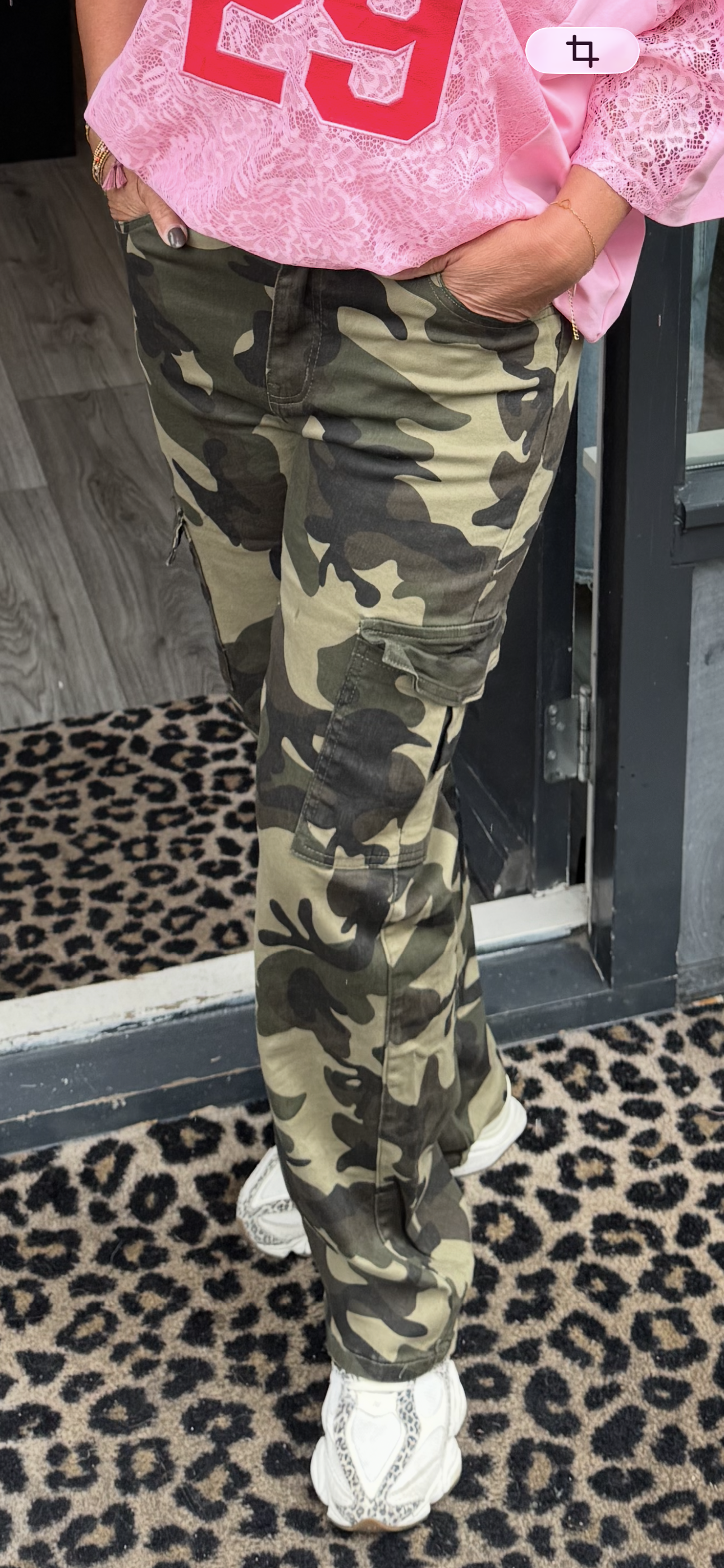 Cargo Camo Pocket Jeans