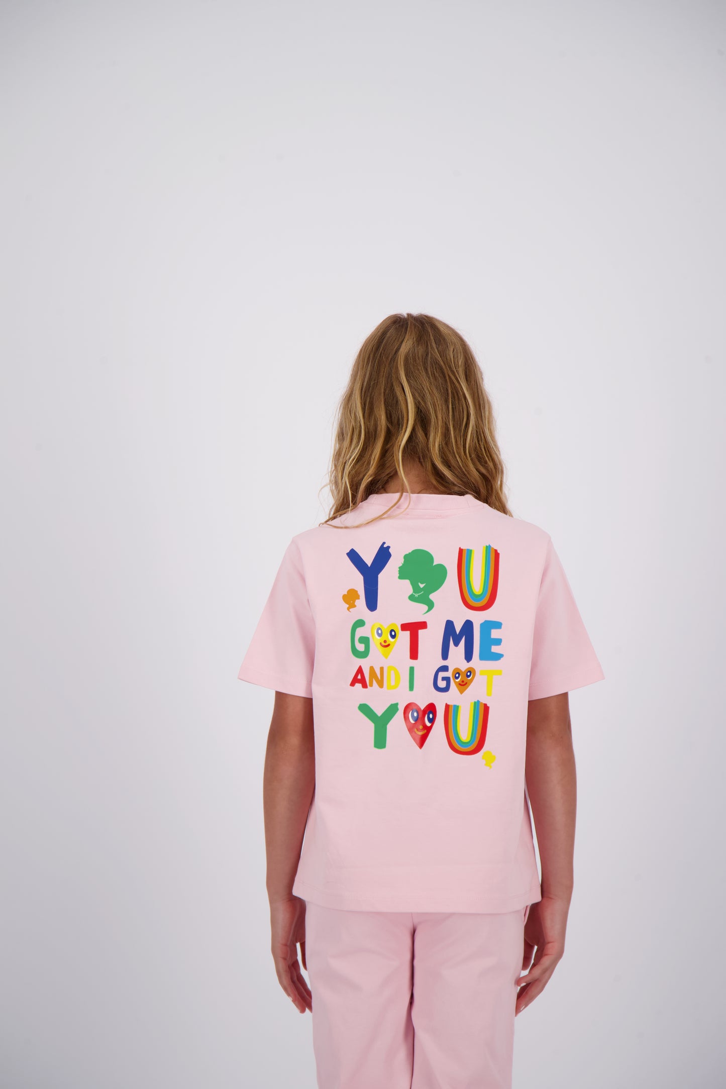 I Got you T-shirt - Reinders - Kids - Baby Pink