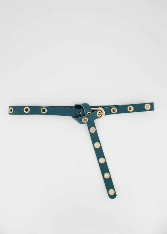 Avery belt gold rings petrol