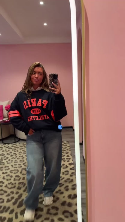 Paris Club Sweater Navy