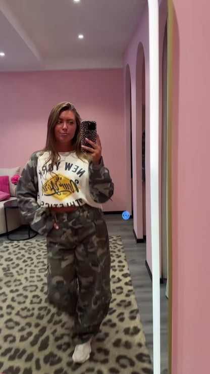 Camouflage Longsleeve New York