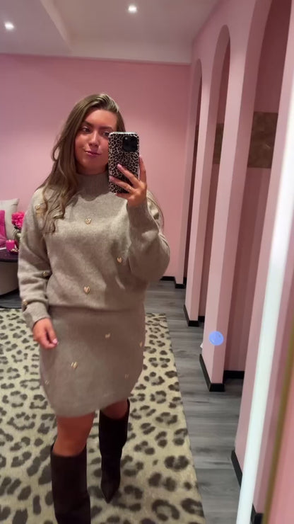Amore Knit Set Taupe