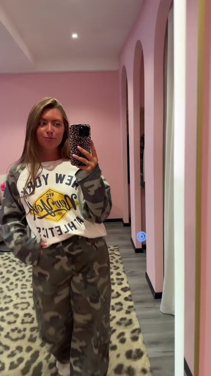 Camouflage Longsleeve New York
