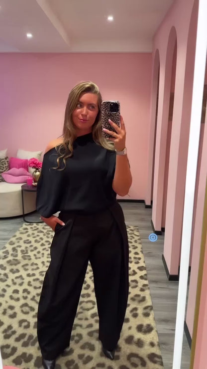 Pantalon Noémi Zwart