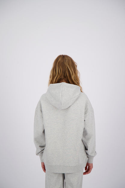 Smiley Hoodie - Reinders - Kids - Light Grey